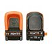 Unisex Original Water Repellent 1 Size Fits All Velcro Strap Knee Pads Black Orange - ONLINE ONLY