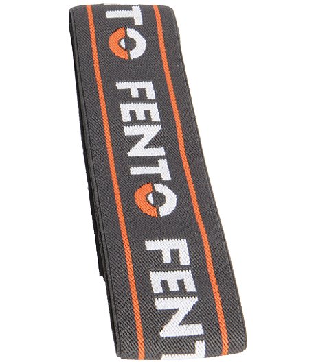 Unisex Original 1 Size Fits All Velcro Elastic Strap Replacements Black Orange - ONLINE ONLY