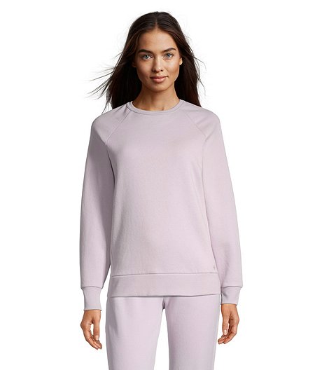 Women's Fleece Crewneck Pullover Sweatshirt