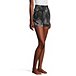 Women's French Terry High Rise Shorts with Elastic Waistband