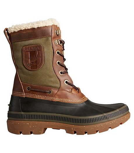 Men's Ice Bay Thinsulate Winter Boots -  Tan/Olive - ONLINE ONLY