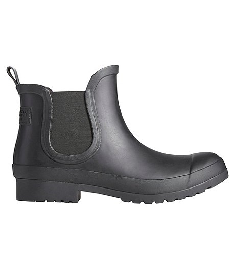 Women's Walker Chelsea Rain Boots Black - ONLINE ONLY