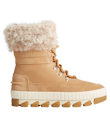 Women's Torrent Lace Up Winter Boots Tan - ONLINE ONLY