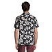 Men's Modern Fit Short Sleeve Botanical Print Camp Collar Shirt