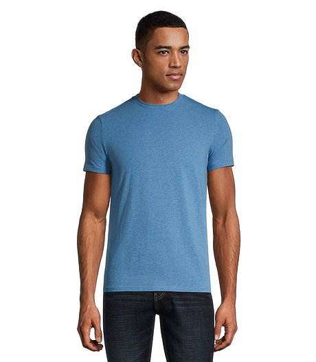 Men's Stretch Short Sleeve Modern Fit Crewneck T Shirt