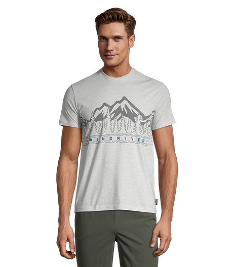 Men's Crewneck Graphic T Shirt