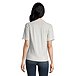 Women's Short Sleeve Polo Sweater with Pointelle Detail