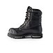 Men's Steel Toe Steel Plate 8 Inch 529 Waterproof Quad Comfort Duraguard Injected Welt Insulated Work Boots - Black   