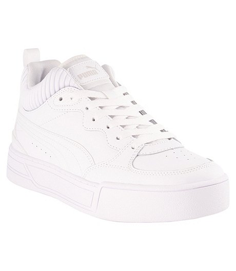Women's Skye Demi Leather Low Sneakers - White
