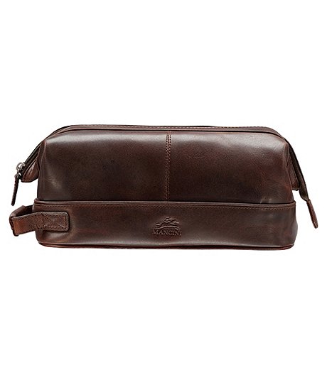 Men's Buffalo Top Loading Toiletry Kit Brown - ONLINE ONLY