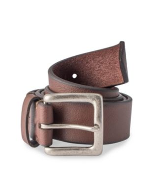 Men's Denver Hayes Casual 35MM Vintage PU Coated Belt Brown Men's Denver Hayes Casual 35MM Vintage PU Coated Belt Brown