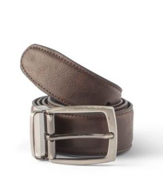 Men's Denver Hayes Pebble Reversible Belt Black/Brown Men's Denver Hayes Pebble Reversible Belt Black/Brown