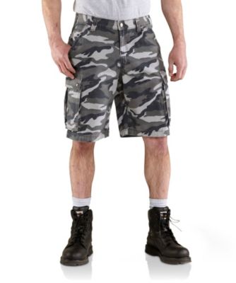 Men's Carhartt Rugged Cargo Camo Short Rugged Grey Camo Regular Men's Carhartt Rugged Cargo Camo Short Rugged Grey Camo Regular