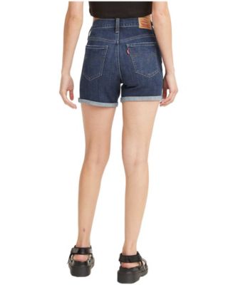 mid rise levi shorts