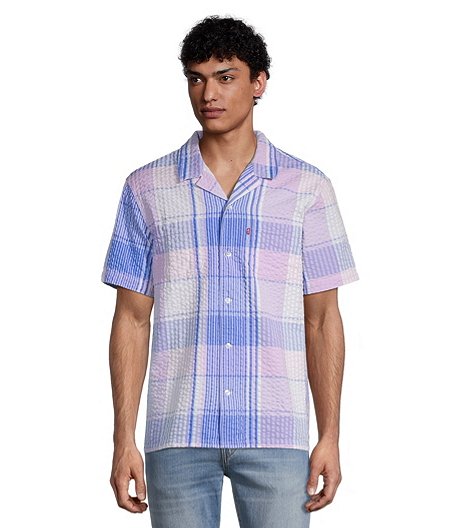 Men's Short Sleeve Relaxed Fit Classic Camper Shirt | Mark's