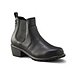 Women's Ainsley Quad Comfort Leather Chelsea Heel Boots - Black