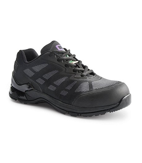 Women's Lightning Aluminium Toe Composite Plate Athletic Shoes - Black