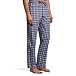 Men's Chambray Classic Fit Lounge Pants with Elastic Waistband