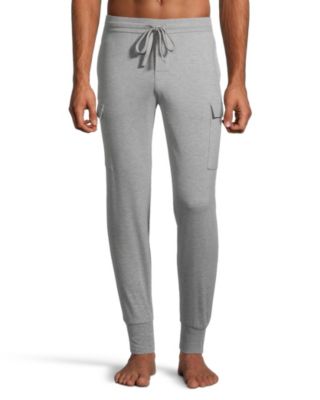 mens elastic waist lounge pants