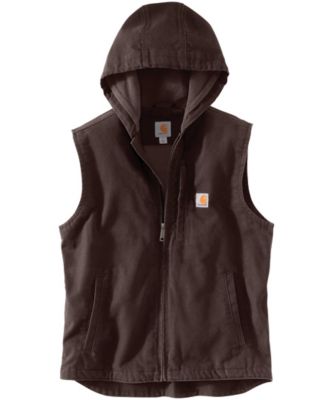 carhartt vest with hood