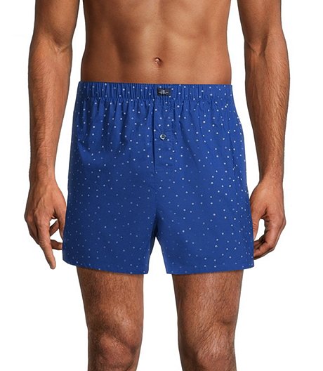 Men's 2 Pack Stretch Woven Loose Boxers