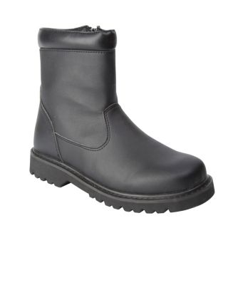 side zip snow boots