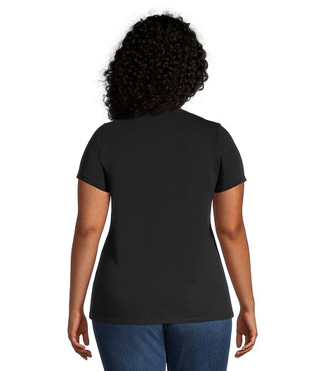 Women's Semi-Fitted V-Neck T Shirt