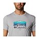 Men's Path Lake II Crewneck Graphic Cotton T Shirt