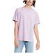 Men's Horizontal Print Relaxed Fit Cotton T Shirt
