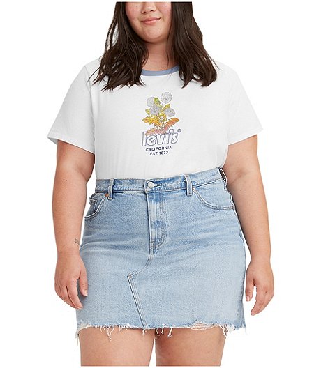 Women's Graphic Jordie Cropped T Shirt