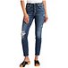 Women's Avery High Rise Skinny Jeans with Exposed Button Fly