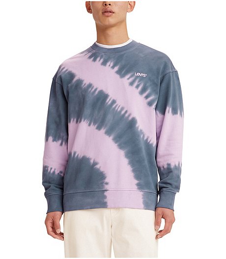 Men's Seasonal Relaxed Fit Crewneck Cotton Sweatshirt