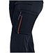 Pantalon d'uniforme médical extensible à jambe droite et genoux indéchirables avec technologie Viroblock par HeiQ pour hommes