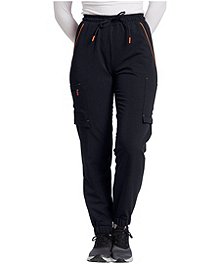 Helly Hansen Workwear Pantalon d'uniforme médical cargo extensible style jogging à 6 poches avec technologie Viroblock par HeiQ pour femmes