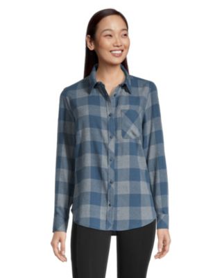 women's flannel shirts & tops