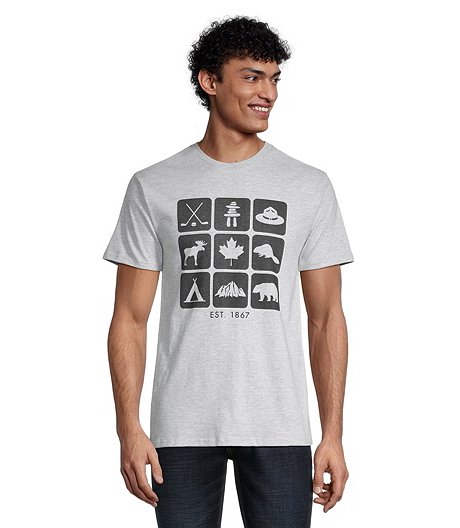 Men's Jumpstart Canadian Icons Crewneck T Shirt