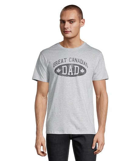 Men's Jumpstart Great Canadian Dad Crewneck T Shirt