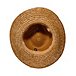 Women's Straw Hat with Fabric Band