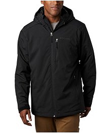 Columbia Men's Gate Racer Water Resistant Hooded Insulated Softshell Jacket
