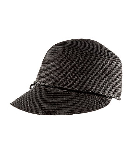 Women's Braided Half Brim Hat