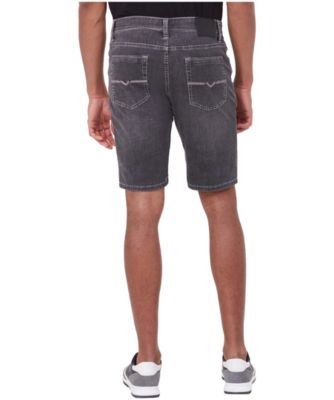 mens stretch denim shorts