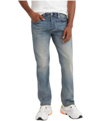 men's mid rise straight leg jeans