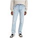 Men's 501 Mid Rise Straight Fit Button Fly Jeans - Light Wash