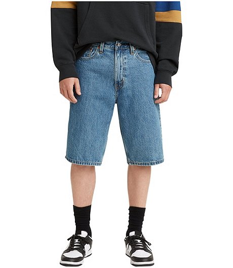 Men's Low Rise Loose Fit Cotton Denim Jean Shorts