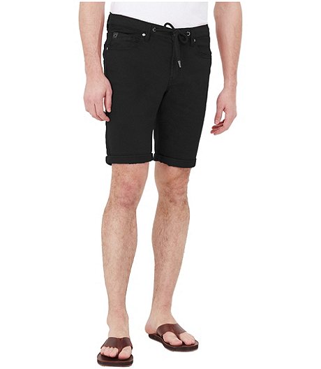 Men's Luke Relaxed Fit Pull-On Shorts - Black