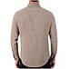 Men's Long Sleeve Solid Melange Cotton Flannel Sport Woven Shirt