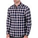 Men's Long-Sleeve Multi Check Cotton Plaid Flannel Sport Woven Shirt