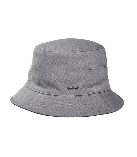 Men's Bucket Hat with Leaf Underbrim