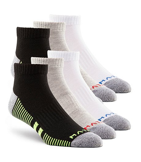 Men's 6 Pack Freshtech Sport Low Cut Socks