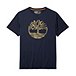 Men's Tree Logo Crewneck Organic Cotton T Shirt